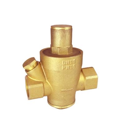 China General Low Price 1/2 - 2 Inch Water Brass Pressure Control Reducing Valve for sale