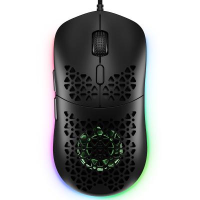 China ONIKUMA CW911 High Sensitivity Wired High Sensitivity RGB Sweat-resistant Ergonomic Lighting Gaming Mouse for sale