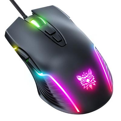 China Onikuma CW905 Game Wired Gaming Mouse for PC Laptop and Mac Computer with Ergonomic Design 6400 DPI Adjustable for sale