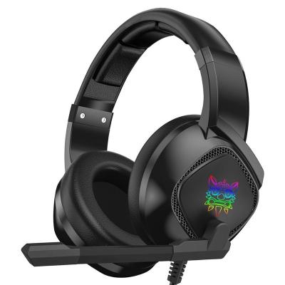 China RGB ONIKUMA K19 Wired Best Performance Cheap PC LED RGB Gaming Headset for sale