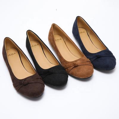 China Hot Selling Popular Flat Ladies Flat Shoes Doll Casual Shoes For Women Casual Flat Ladies Flat Shoes for sale