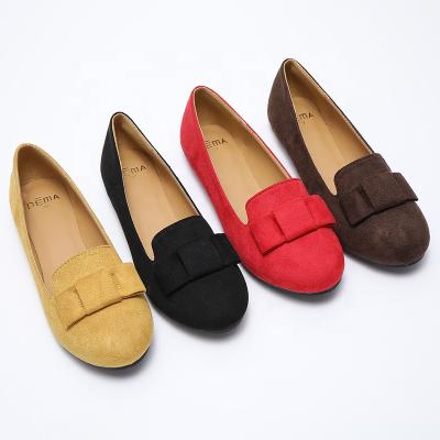 China Wholesale Fashion Flat Flat Shoes Women's Casual Flat Shoes New Arrivals 2021 Ladies Flat Shoes for sale