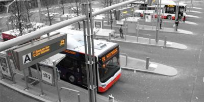 China Electronic Signs Led Bus Display , Led Destination Boards For Buses Languages Optional for sale