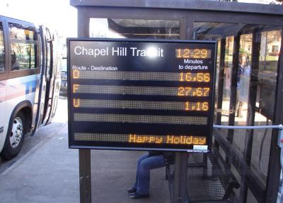 China High Resolution Digital Bus LED Display Bus Information Display for sale