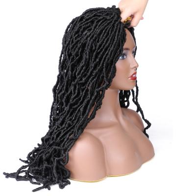 China NU Locs 14 -36 inch Afro Locs Soft Hair Premium Dreadlocks Crochet Braids for sale