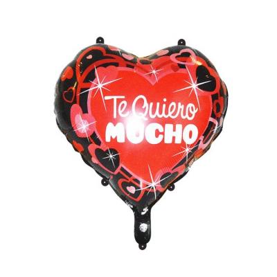 China Letter Foil Balloon Slide Valentine's Day Wedding Love Balloon For Party for sale