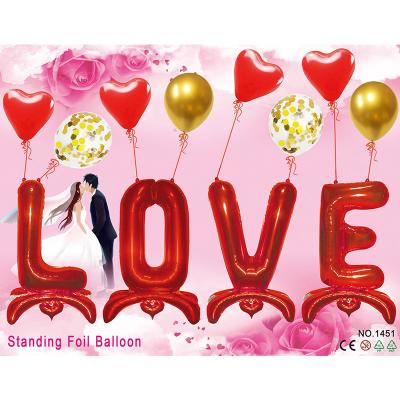 China Gift Toy Good Quality 32 Inch Balloon Latex Balloons Stand Up Party Decoration Wedding Balloon Set for sale