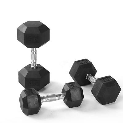 China Modern Dumbbell Weights Set Dumbbell Weights Bewitch 20kg Rubber Dumbbells for sale