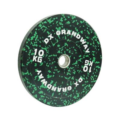 China Recycled Rubber Stain Bumper Weight Plates Bumper Plates Stain Plates for sale