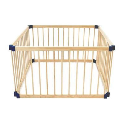 China Easy Assembly Child Cradles Link 100 Square Wooden Playpen 110cm for sale