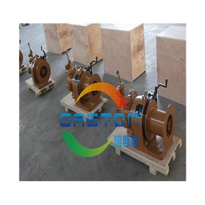 China Wholesale Marine Pneumatic Driven BOAT Mucking Winches Air Winch 5 Ton for sale