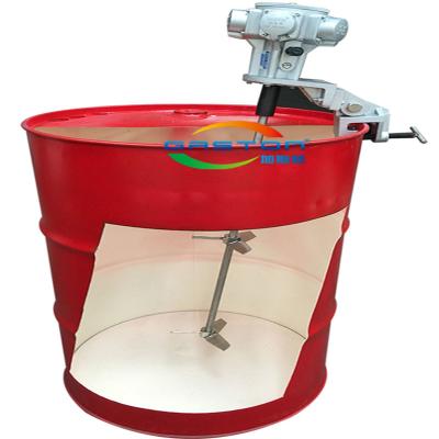 China Telescopic Mixer 50 Gallon 55 Liter 200L Air Mixer Small Mouth Liquid Dispersion Mixer for sale