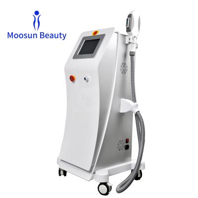 China Moosun OPT Orgasm Devices Female Hair Removal ipl+rf+shr ipl+hair removal machine for sale