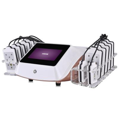 China Blood Vessel Removal 220V 50/60HZ 250W Laser Skin Tightening Fat Burning Cavitation Reducing Machine for sale