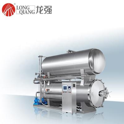 China For Viscous Product Double Tanks Automatic Hot Water Static Retort ASME Certificate Available for sale