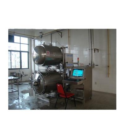 China Multifunctional food factory small retort food and beverage plant engineers available to service machinery overseas, free spare parts PLC, PID for sale