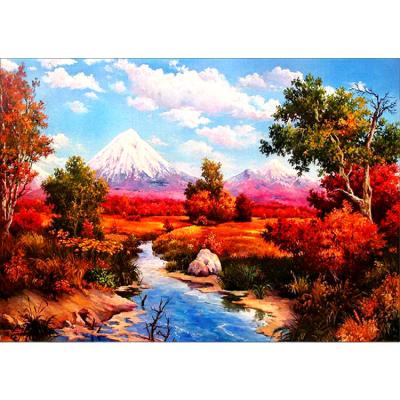 China Waterproof+ECO-Friendly Factory Direct Wholesale Diamond DIY Home Landscape Decoration Painting Full Diamond Painting for sale