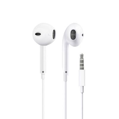 China Best Quality In-Ear For iPhone 11 8 7Plus X XS Max XR Earbuds With 3.5mm Plug And 8 Pin Wire Earphone In-Ear Microphone Stereo Call for sale