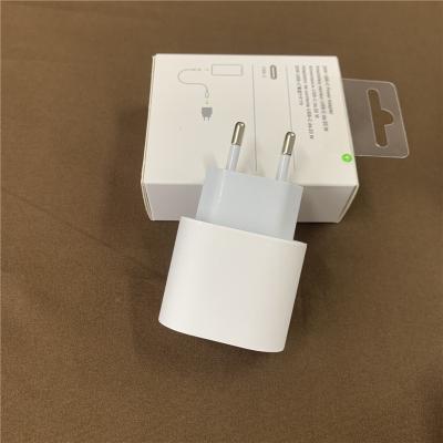 China Original Cell Phone Box 20W Fast Charger for EU 12 EU 12 Cable 11 iPhone 13 pro USB C Power Adapter QC 4.0 Max Wall USA Fast Charger Charging UK for sale