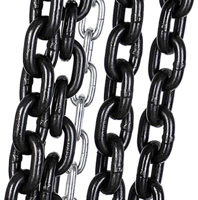 China Heavy Lifting Grade 80 Short Link / Alloy Steel Chain Lifting Chain Multi-Size for sale