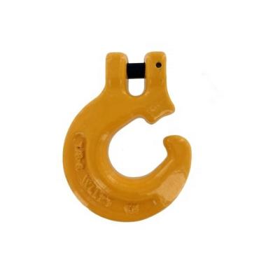 China Heavy Industry Forged G80 Alloy Steel Forest Hook / C Clevis Hook For Logging for sale