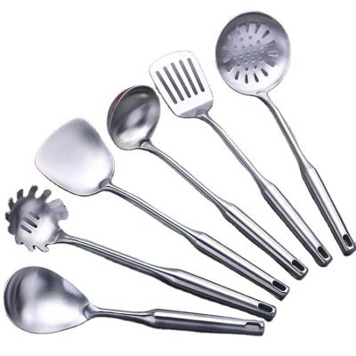 China Stocked On Sale Stainless Steel 7pcs Kitchen Tools Set Utensils Kitchen Set Cooking Utensils for sale