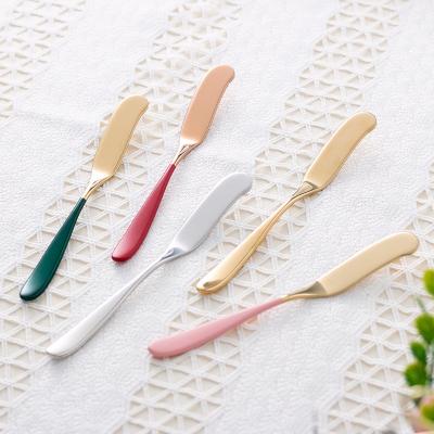 China Stocked Modern Style Baking Spatula Cheese Jam Sandwich Bread Butter Spreader Knife for sale