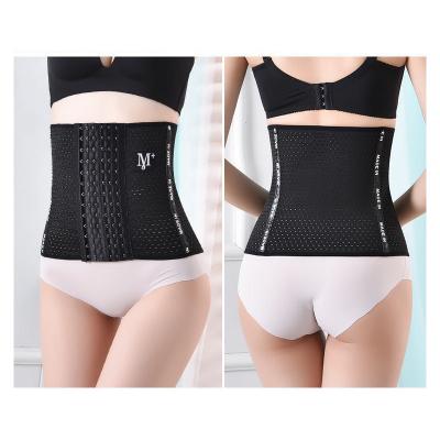 China Antibacterial Training Corsets Waist Underbust Heavy Duty Steel Boned Women's Slim Weight Loss Body Belly Waist Trainer Corset for sale