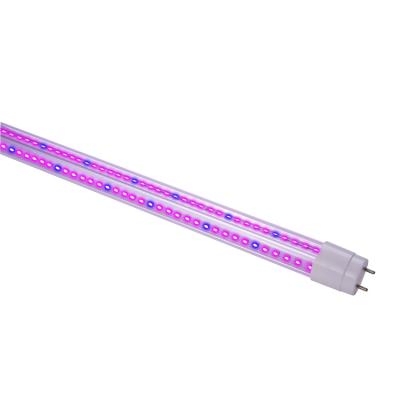 China UL 18w t8 CE rohs grow lights fruit vegetable greenhouse full spectrum led grow tube light for fruit and veg indoor greenhouse for sale