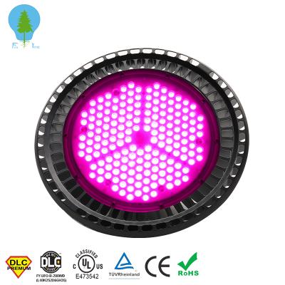 China Fruit Vegetable Greenhouse Flower Growing Lights China Made Epileds Chip Full Spectrum 100w 120w 150w UFO Led Grow Light For Indoor Plants for sale