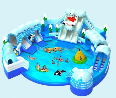 China Square Theme Inflatable Water Park Ocean Outdoor Water Park Equipment for sale