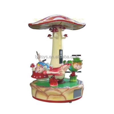 China 3-12 Years Mini Outdoor Playground 3 Seats Merry Go Round Carousel For Sale for sale