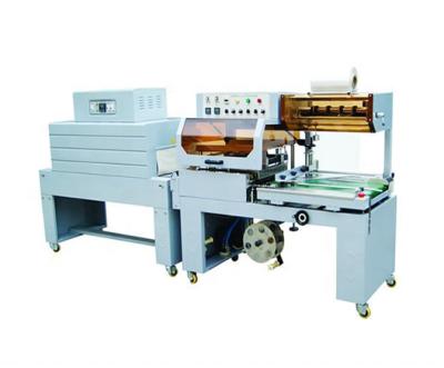 China Food PE POF Film Case Box Book Heat L Bar Sealer Shrink Wrap Packing Machine For Packing Dish Cup for sale