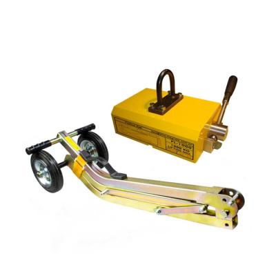 China Hotels Manhole Cover Elevator Dolly Quick Open Lids Magnetic Manhole Cover Lifter for sale