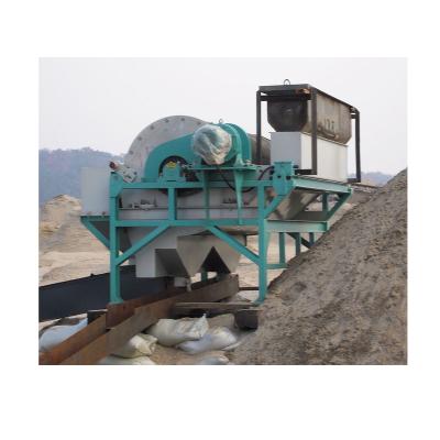 China Magnetic Separator For Sands Mining Processing Continuously And Automatically Type Roller Magnet Mine Mineral Metal Separator Wet Drum Magnetic Separator for sale