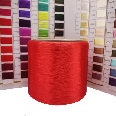 China Waterproof PP Fdy 1000D Polypropylene PP Filament Dyed Yarn 1200D Polypropylene Yarn For Knitting Laces for sale