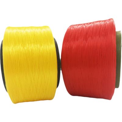 China Sustainable manufacturer yarn 450d polypropylene multifilament fdy dyed colors pp core yarn yarn for lace cord for sale