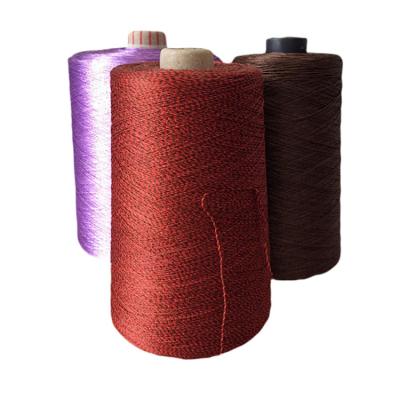 China Bright Color Viscous Rayon Shrink Dyed Thread 300D/3 Thread Embroidery for sale