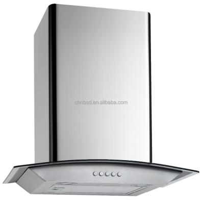 China Full S.S housing and control panel newcomer! Newest Wall Mounted Kitchen Range Hood 60cm With Smaller Chimney In 300mm Width for sale