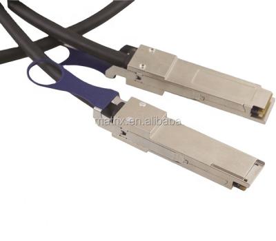 China Copper Cable QSFP-40G-ACU7M 7 Meter Length 40G QSFP+ Direct Attach Active Copper Cable for sale