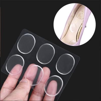 China Gel Foot Care Wear Pads Heel Grip Pedicure Correction Shoe Insoles Silicone Gel Protector Foot Stickers For Women for sale