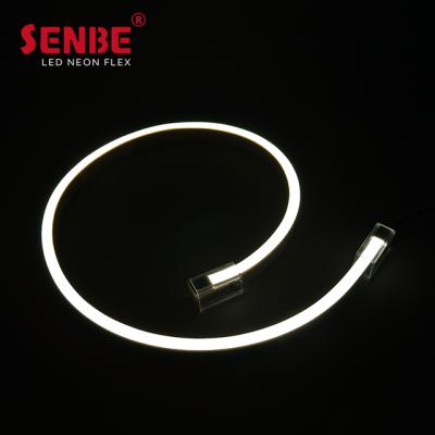 China LANDSCAPE LED Strip Neon Production 24V F15DW 11.5*21mm PVC LED Neon Lights Material Adjustable White Color for sale