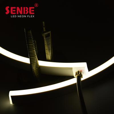 China LANDSCAPE White Color 24v Led Flex Neon Rope Strip Light for sale