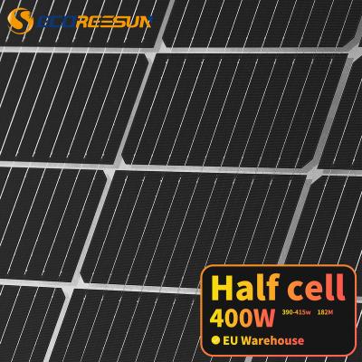 China Best PV Supplier 400w 410w Monocrystalline Solar Panel With Good Price 5kw 10kw Solar Home System 182mmx182mm for sale