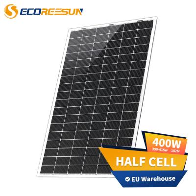 China Solar Panel Europe Warehouse Stock All Black Mono Solar Panel 400w 450w 500w 600w PV Module For Solar Battery 182mmx182mm for sale