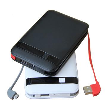 China iPhone Li-ion Dual USB Power Bank Portable 13000mAh High Capacity for sale