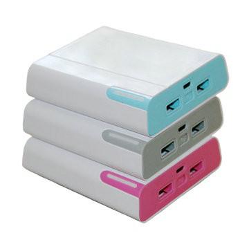 China Portable Travel Dual USB Power Bank For iPhone Samsung Mobile Device for sale