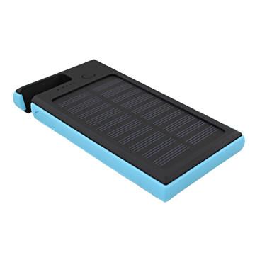 China Waterproof Mobile Battery Solar Panel Power Bank 8000 mAh High Power for sale