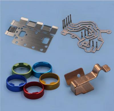 China Medical Construction Automotive Aluminium Stamping Parts Metal Precision Stamping Products for sale