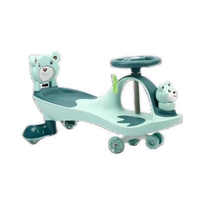 China Ride On Toy PU Wheel PP Handle Foot Brake Children's Eco-Friendly Swing Car For 2-6 Years Old for sale